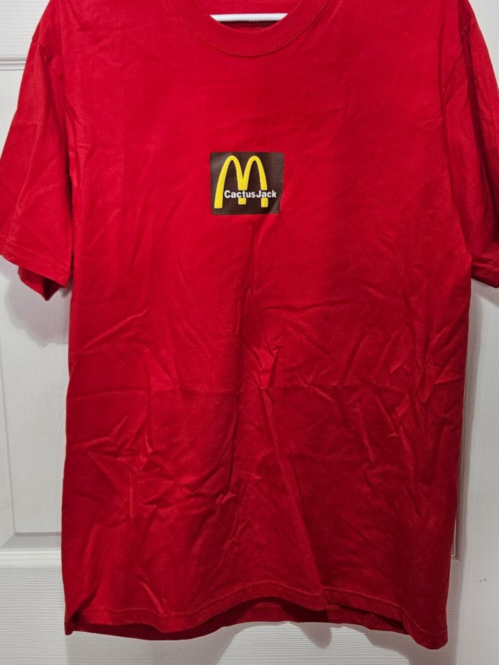 Travis Scott McDonald's Cactus Jack T-Shirt - Red XL